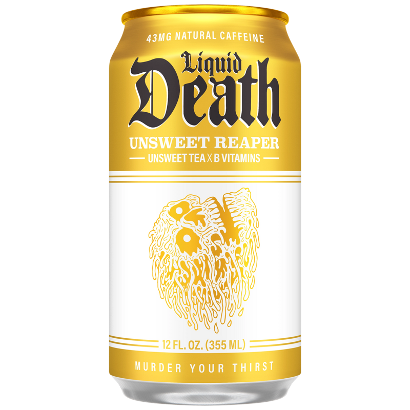 Unsweet Reaper can, image from Liquid Death